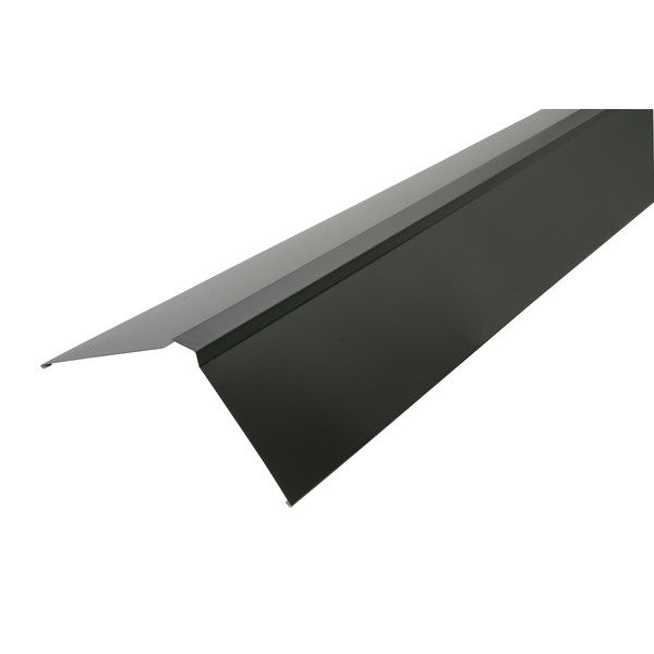 MØNEBESLAG 160MM STÅL SVART 2.0M PLANNJA